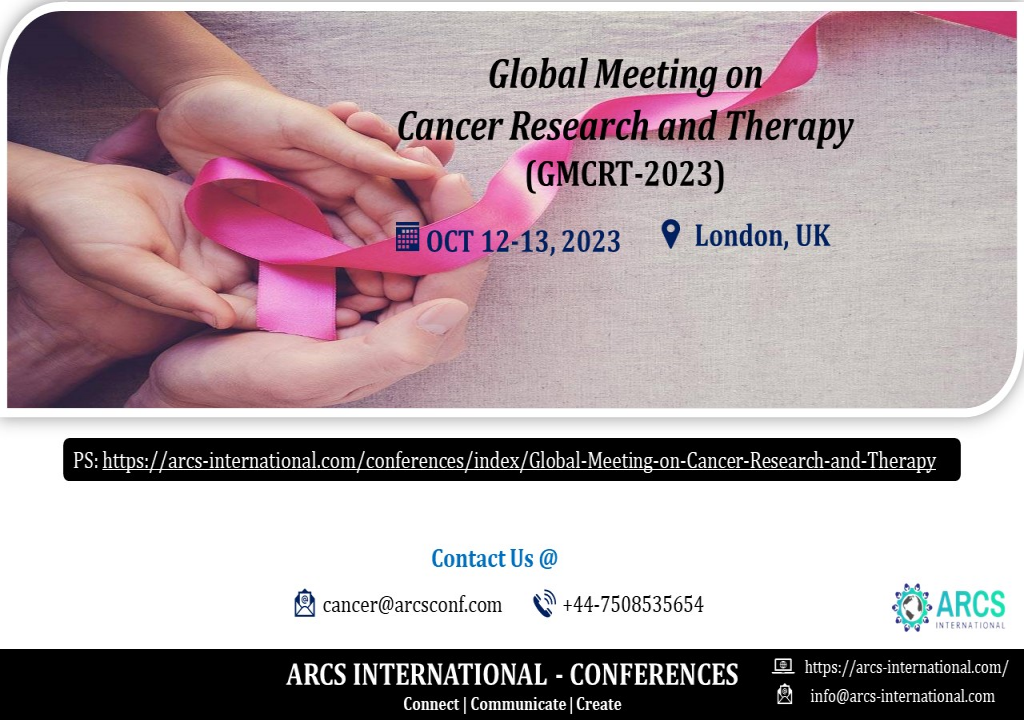 Global Meeting on Cancer and Research Therapy