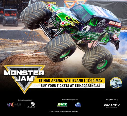 Monster Jam 2023 in Abu Dhabi