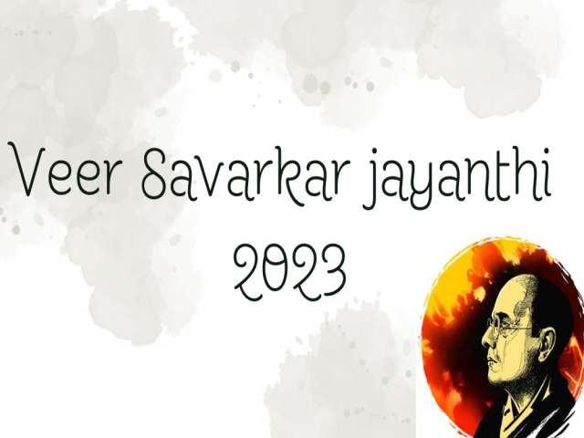 Veer Savarkar Jayanti 2023 celebration
