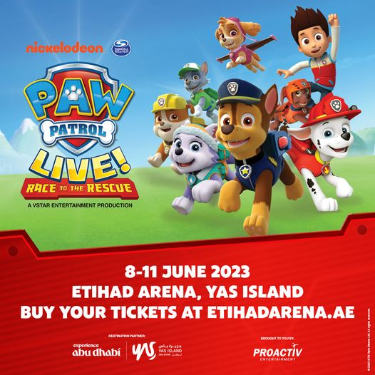 PAW Patrol Live Abu Dhabi