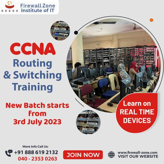 Cisco CCNA Routing and Switching Training Program at Firewall Zone