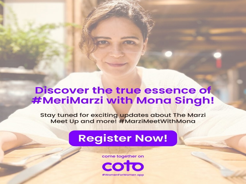 Marzi Meet up with Mona Singh