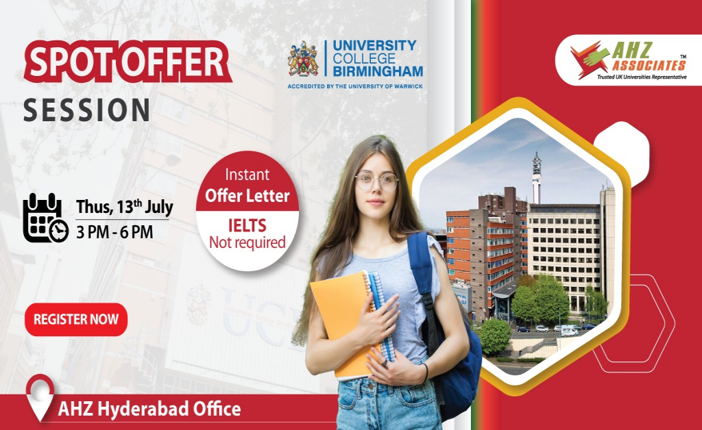 University College Birmingham Spot Offer Day!