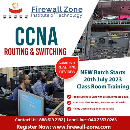Cisco CCNA Routing and Switching Training Program at Firewall Zone Institute