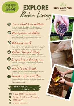 A Full Day Event to Explore Learn Enjoy with Food & Drinks