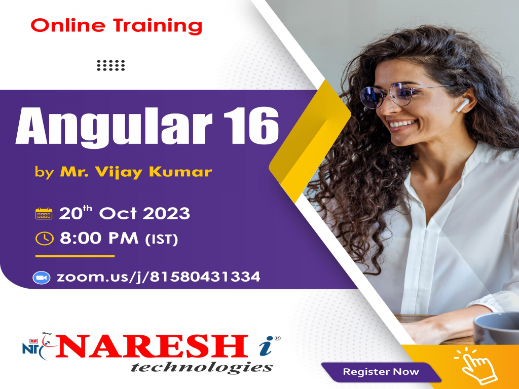 Angular 16 Online Course Training in NareshIT