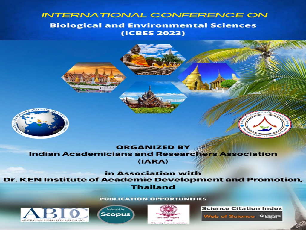 International Conference on Biological and Environmental Sciences