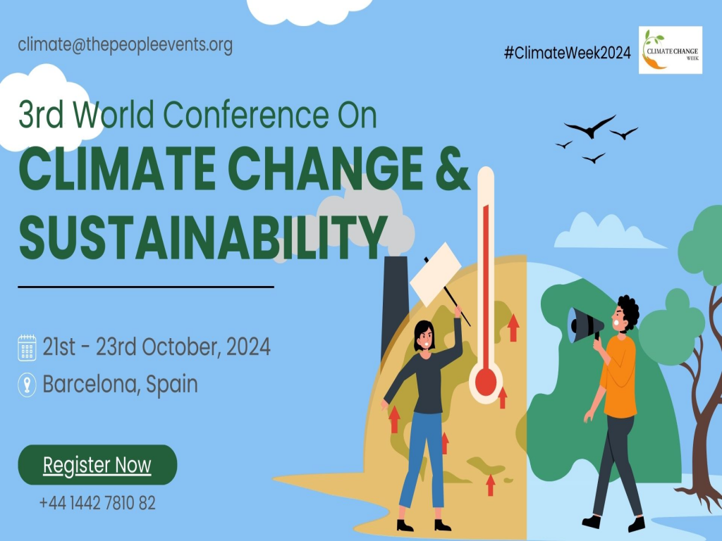 3rd World Conference on Climate Change & Sustainability