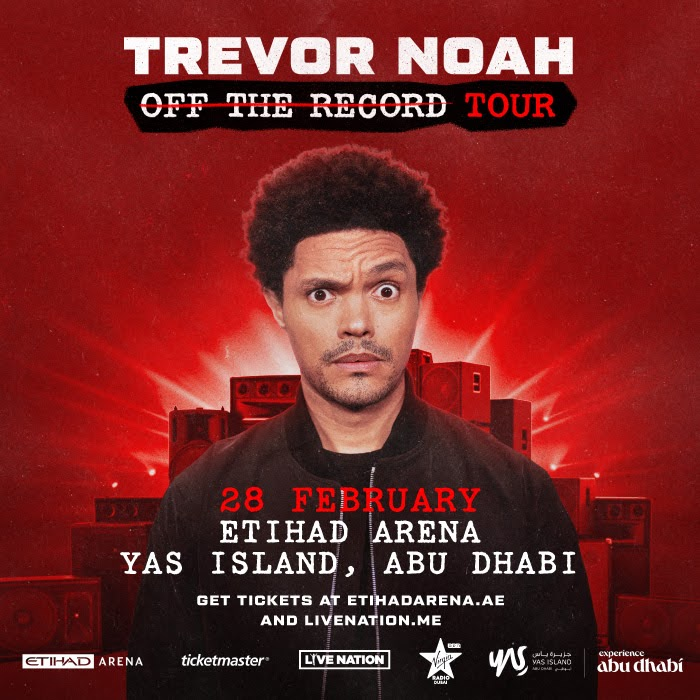 Trevor Noah in Abu Dhabi 2024