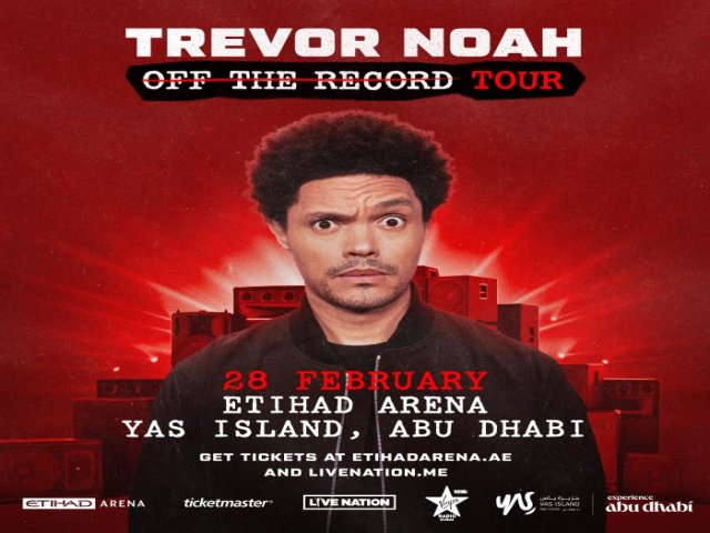 Trevor Noah in Abu Dhabi 2024