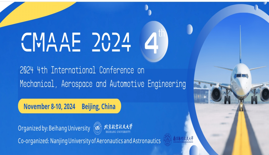 4th International Conference on Mechanical, Aerospace and Automotive Engineering