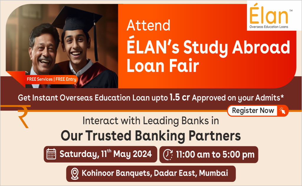 Attend ELAN Study Abroad Loan Fair in Mumbai