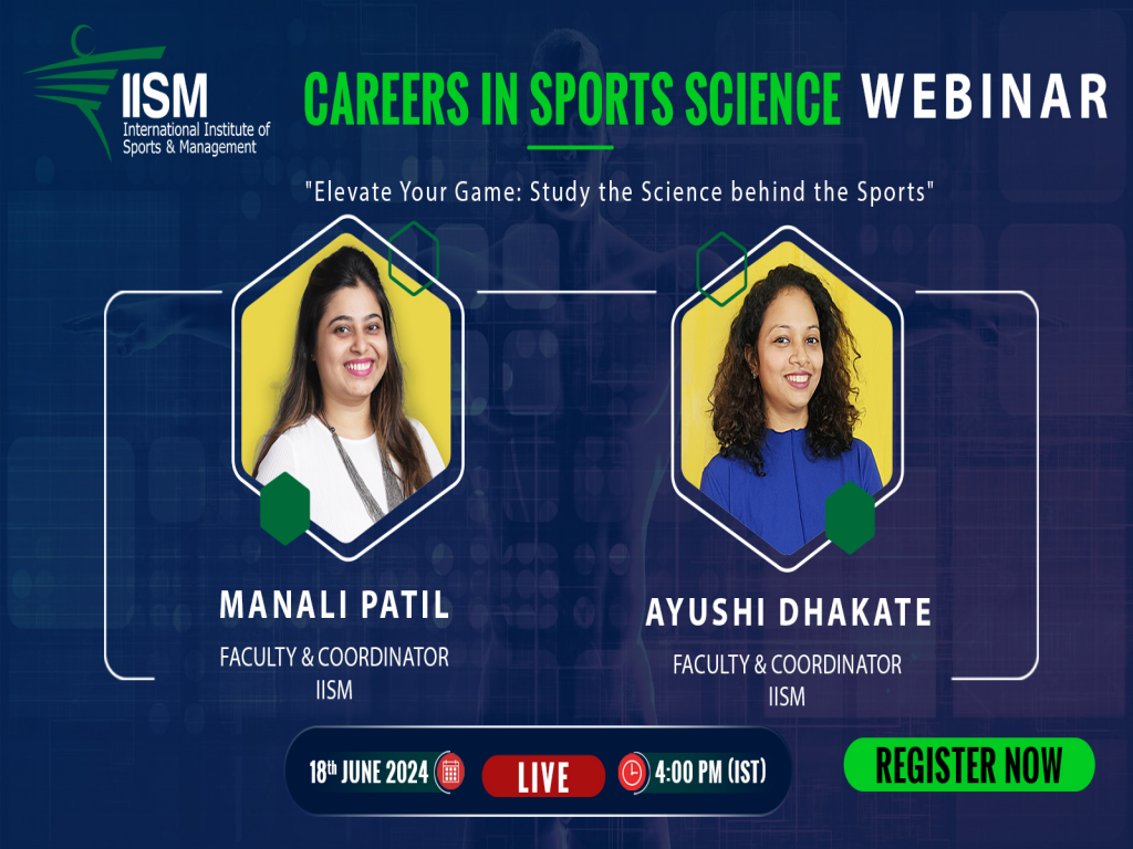 IISM's Informative Webinar on Career in Sports Science