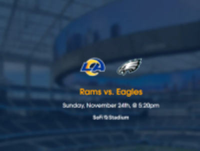 Rams vs. Eagles Tickets Nov 24, 2024