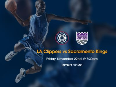 LA Clippers vs. Sacramento Kings Tickets November 22, 2024