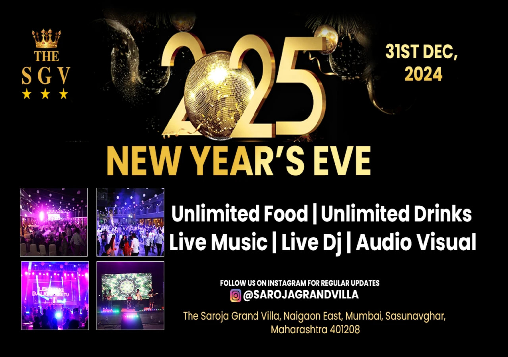 New year eve, Grand Party at Resort, NY2025