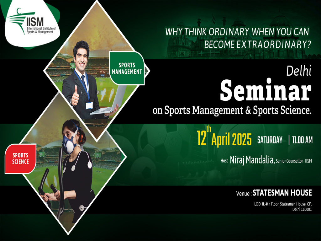 Hello Delhi, IISM is Coming to your City for a Seminar!