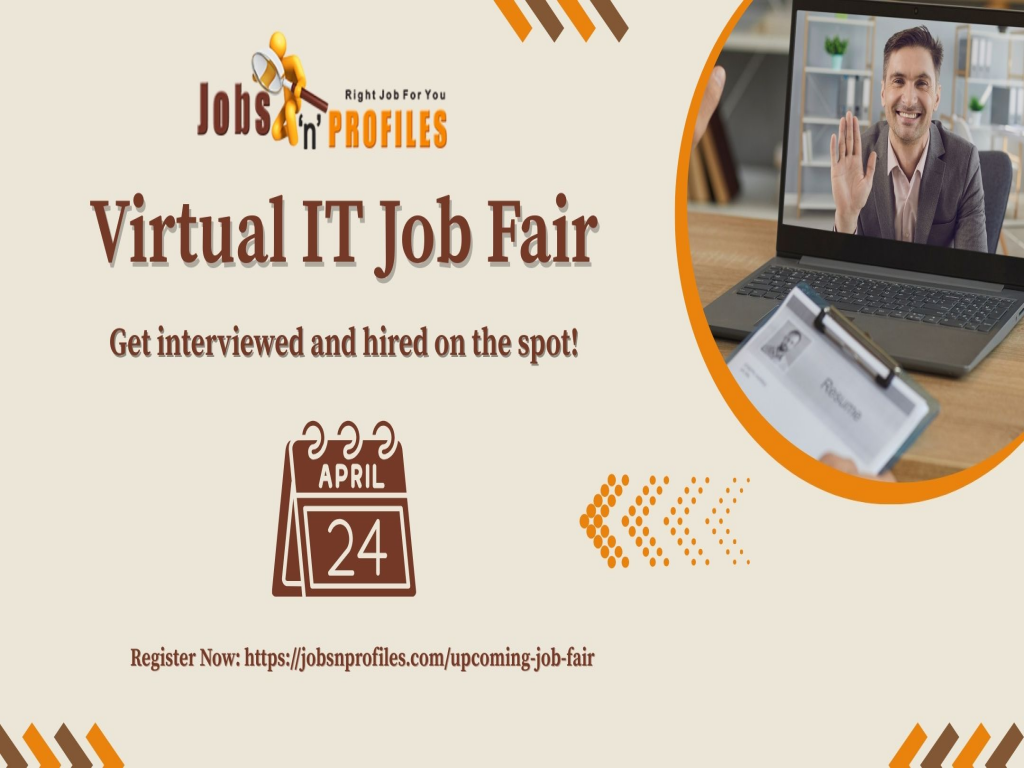 IT Job Fair by Jobs 'n' Profiles | April 24, 2025
