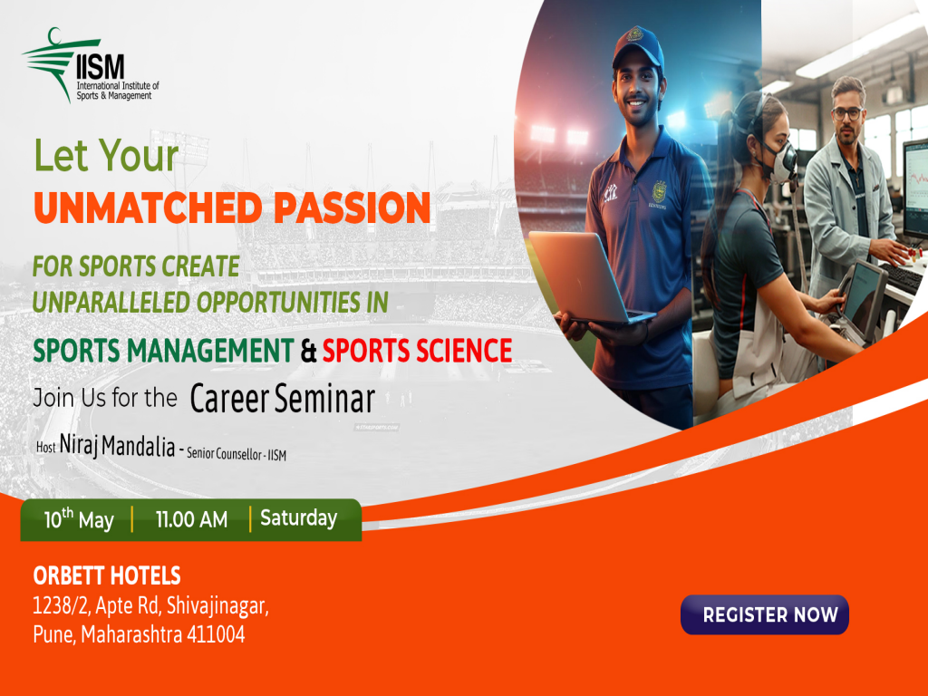 You're Invited: Career Seminar on Sports Management & Sports Science in Pune!