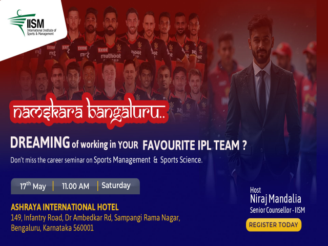 IISM Career Seminar on Sports Management and Sports Science in Bengaluru