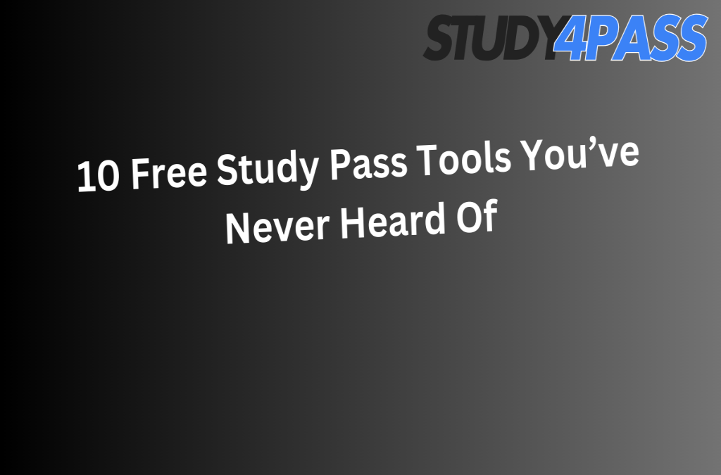 Top 5 Study Pass Platforms for Online Learning
