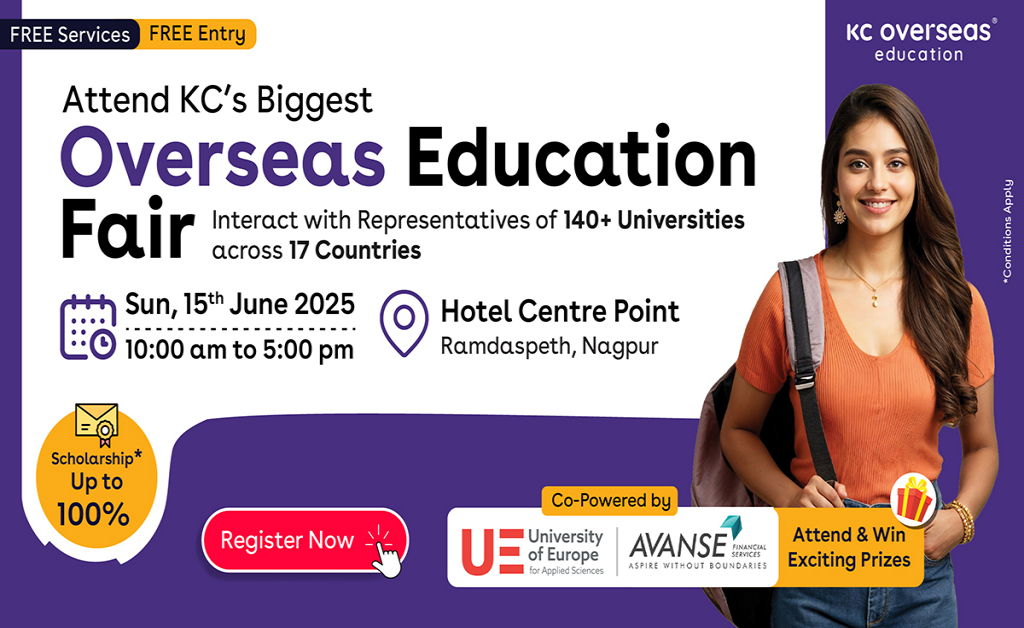 KC's Biggest Overseas Education Fair in Nagpur 2025