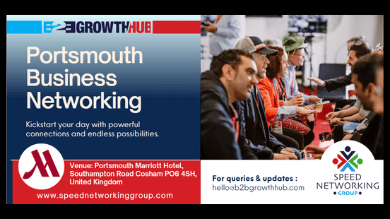 Portsmouth B2B Growth Hub Business Networking Event- 6th June 2025