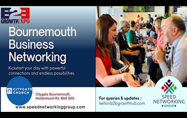 B2B Growth Expo Business Networking Bournemouth - 3rd July 2025