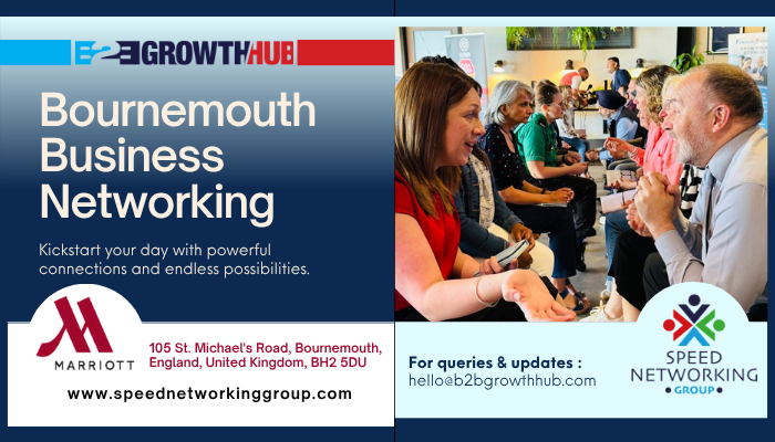 Bournemouth B2B Growth Expo Business Networking Event- 7th August 2025