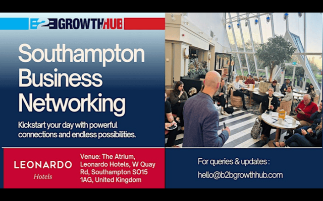 Southampton Business Breakfast: Networking Mornings at Leonardo Royal Hotel- 6th