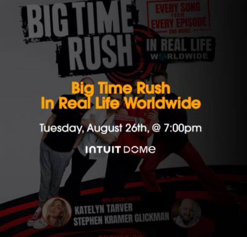 Big Time Rush In Real Life Worldwide Tickets Aug 26th, 2025