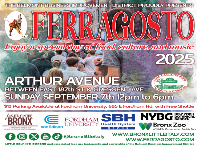 Ferragosto Festival in Bronx Little Italy