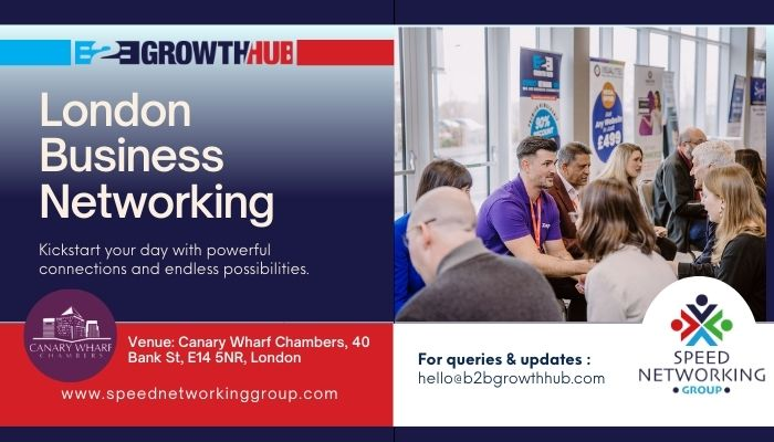 London B2B Growth Hub Business Networking Event- 14th October 2025