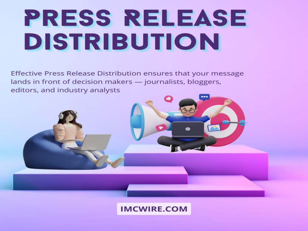 IMCWire Press Release Distribution drives visibility across digital media