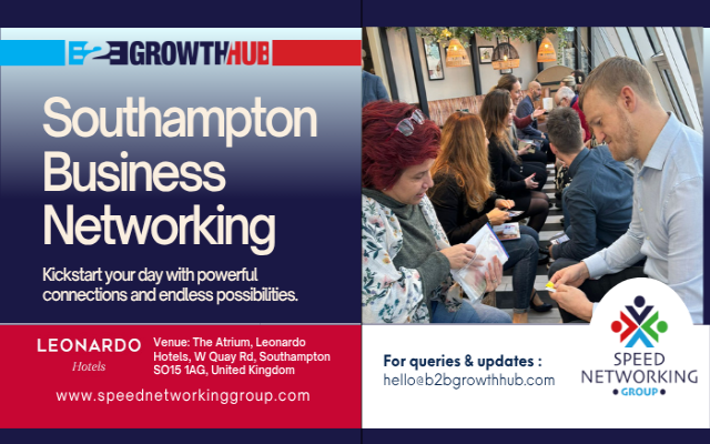 Southampton B2B Growth Hub Business Networking Event- 5th November 2025