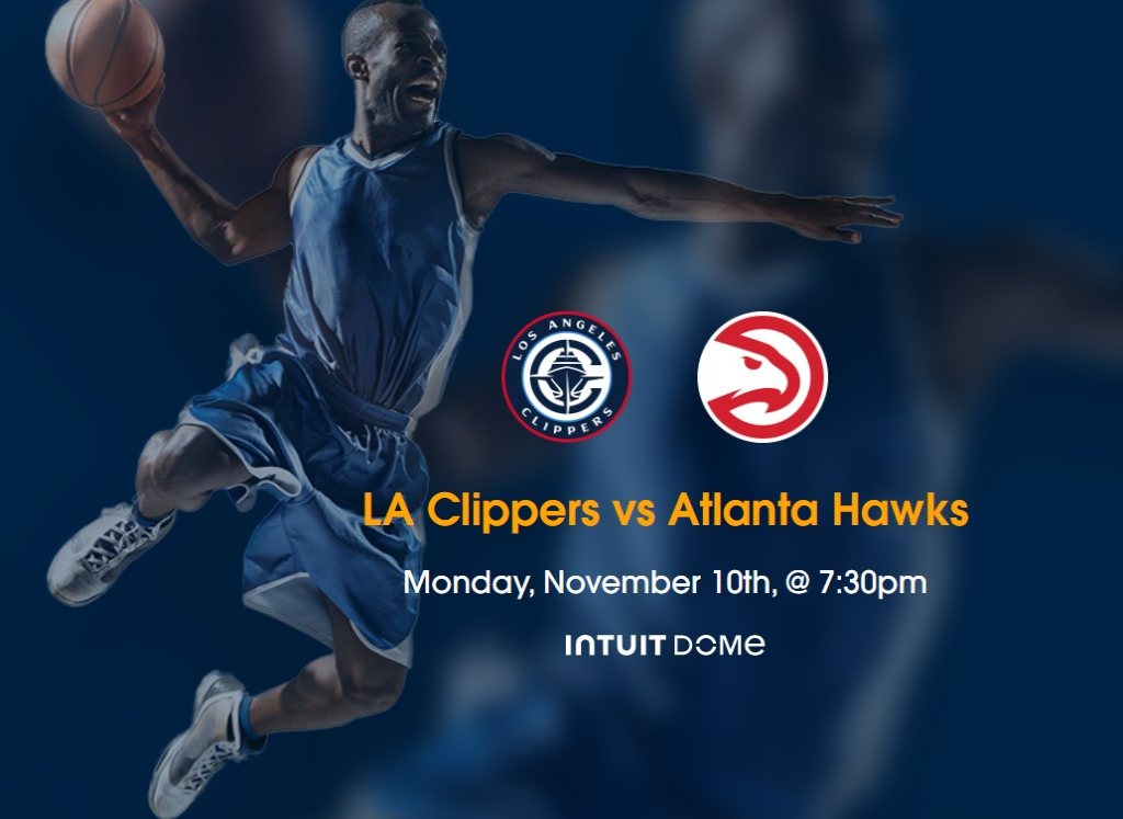 2025 LA Clippers vs Atlanta Hawks Tickets
