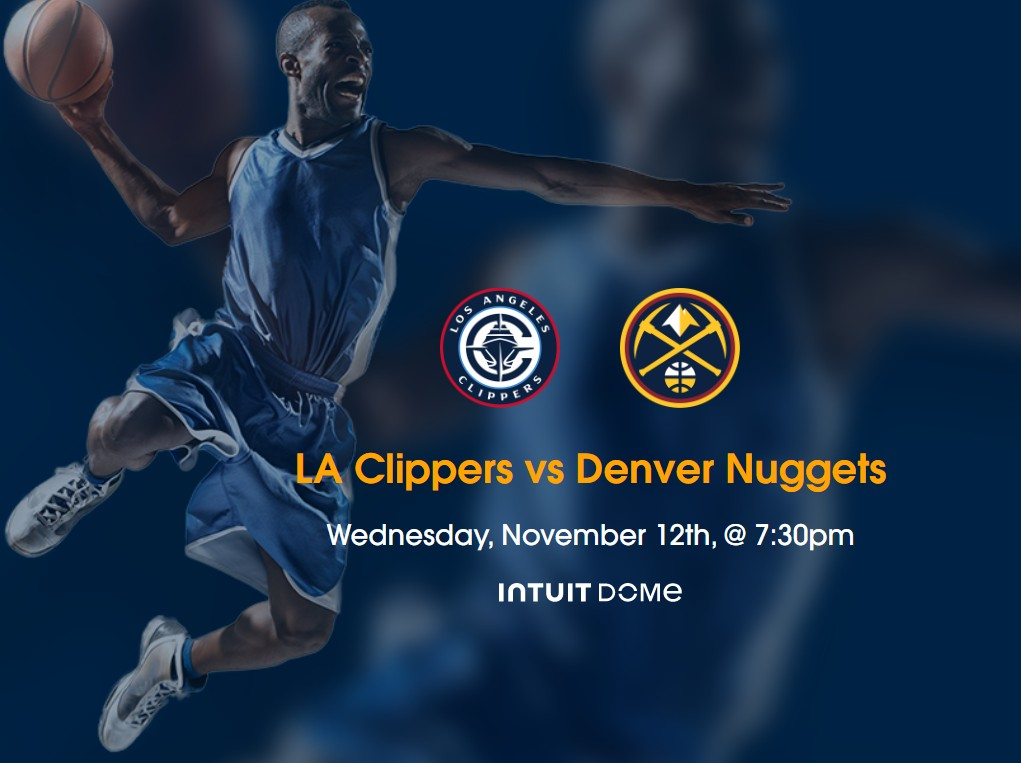 2025 LA Clippers vs Denver Nuggets Tickets