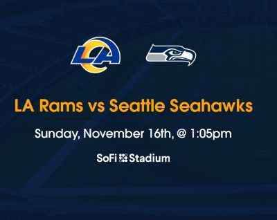 2025 LA Rams vs Seattle Seahawks Tickets