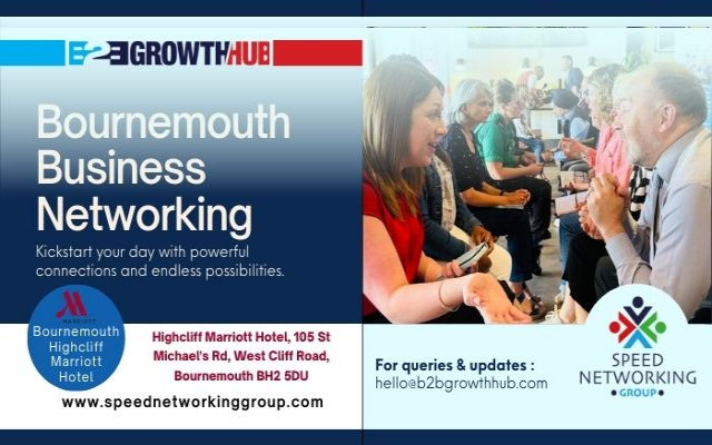 Bournemouth B2B Growth Hub Business Networking. Event- 8th January 2026
