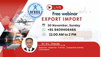 FREE LIVE WEBINAR on EXPORT IMPORT Business / Career