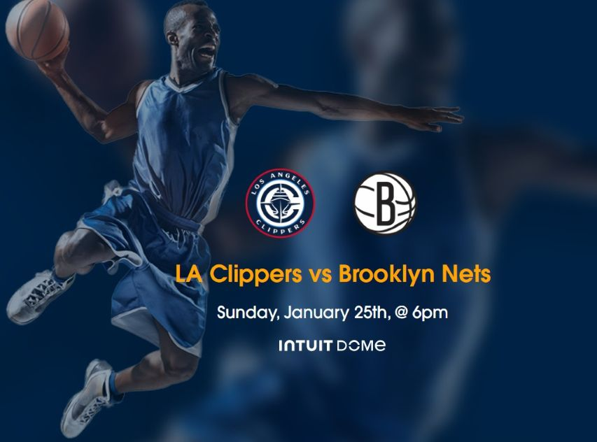 2026 LA Clippers vs Brooklyn Nets Tickets