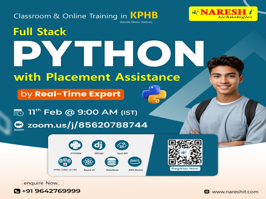 Kick-start your IT career with Full Stack Python Training