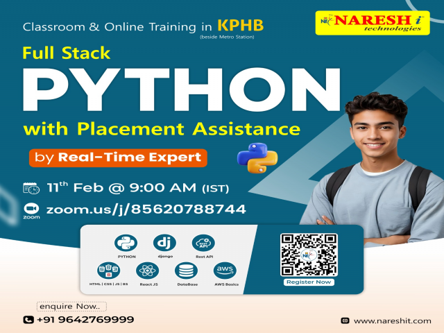 Kick-start your IT career with Full Stack Python Training
