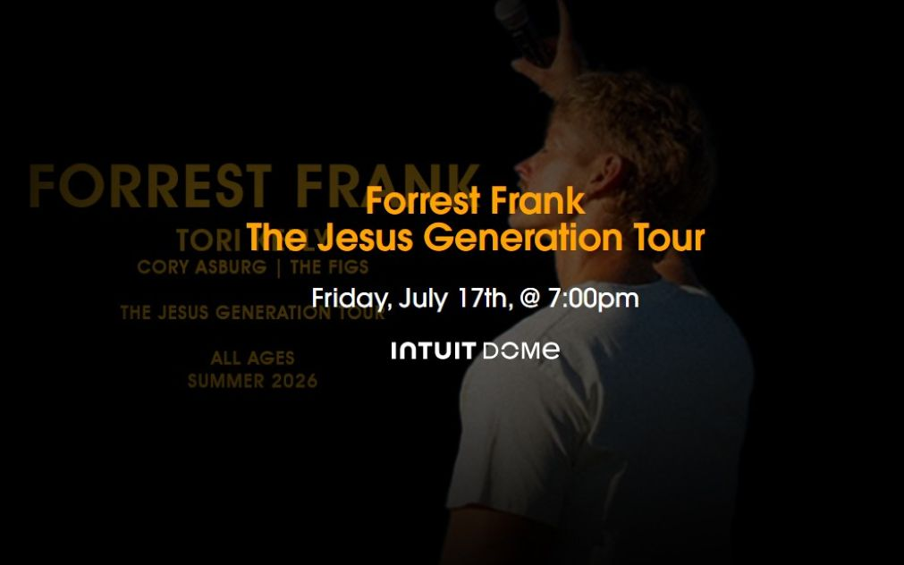 2026 Forrest Frank The Jesus Generation Tickets