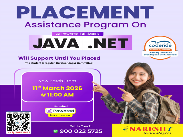 Master Full Stack Java or .NET with industry-oriented training