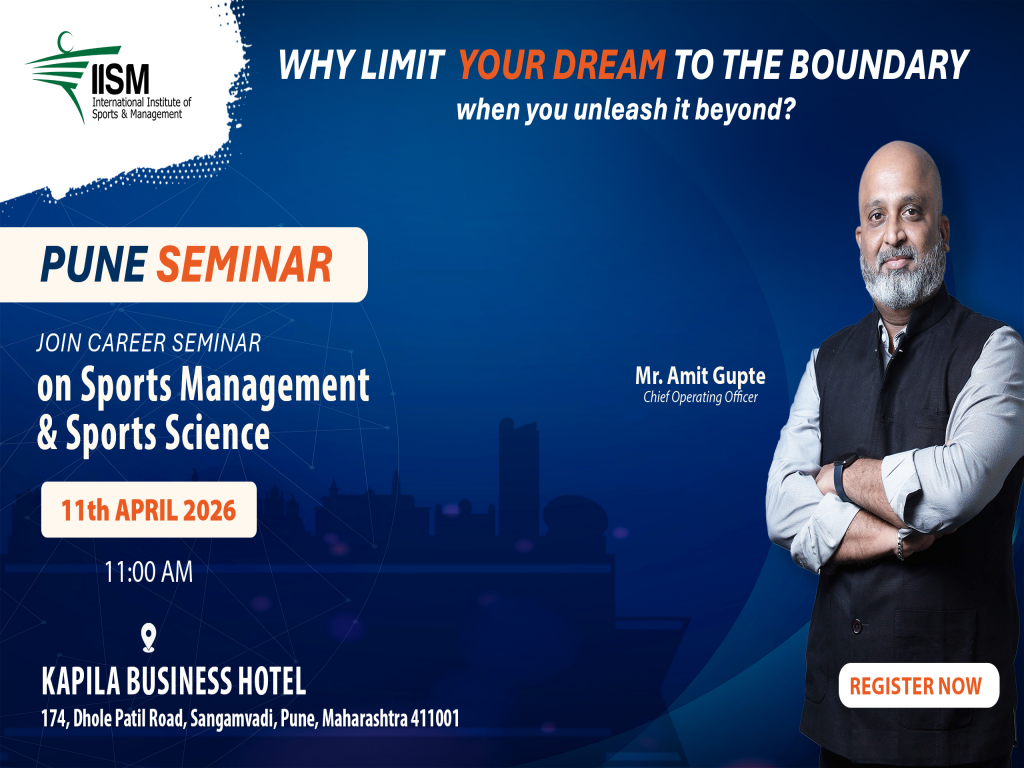 Join Career Seminar in Pune on Sports Management & Sports Science!
