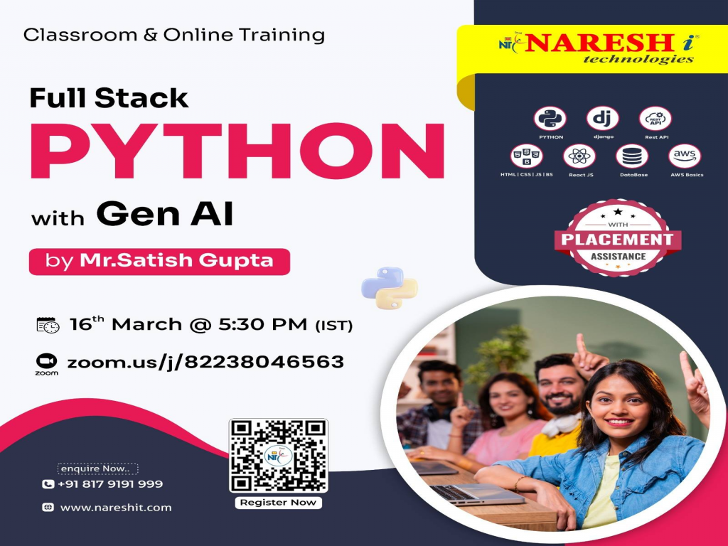 Full Stack Python with Gen AI in Training