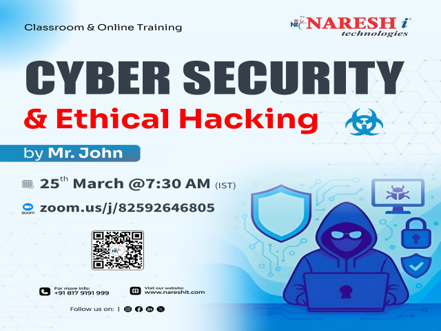 Cyber Security & Ethical Hacking by Mr.John