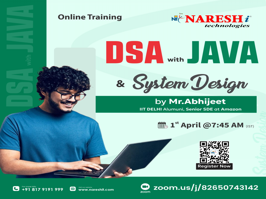 DSA with Java & System Design Certification Course in NareshIT