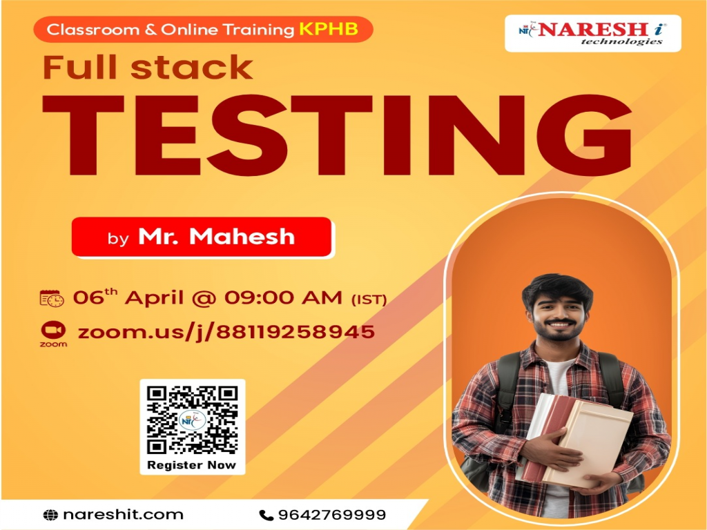 Full Stack Testing Training - NareshIT